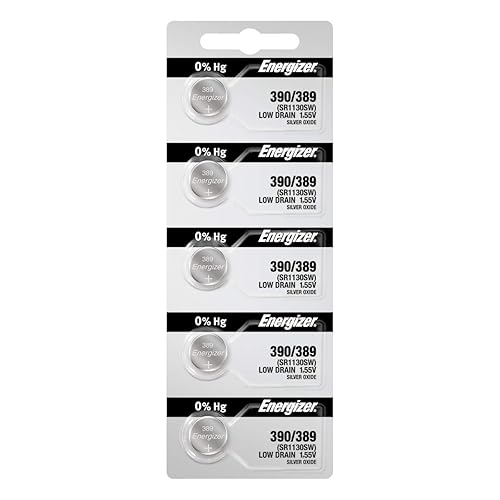 Energizer 390/389 Silver Oxide Cd/5