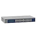 NETGEAR 24-Port Gigabit Ethernet Unmanaged Switch (GS524) - Desktop, Wall or Rack Mount, and Limited Lifetime Protection