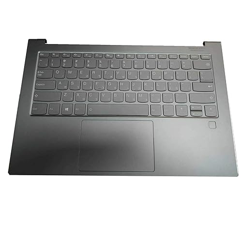 Replacement for Lenovo Trackpad 81Q9002GUS Yoga C940-14IIL Laptop Upper Case Palmrest Keyboard Touchpad Assembly Part 5CB0U44246 5CB0W43456 Top Cover