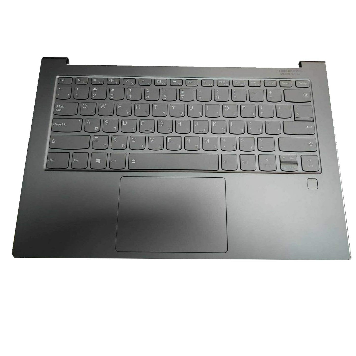 Replacement for Lenovo Trackpad 81Q9002GUS Yoga C940-14IIL Laptop Upper Case Palmrest Keyboard Touchpad Assembly Part 5CB0U44246 5CB0W43456 Top Cover
