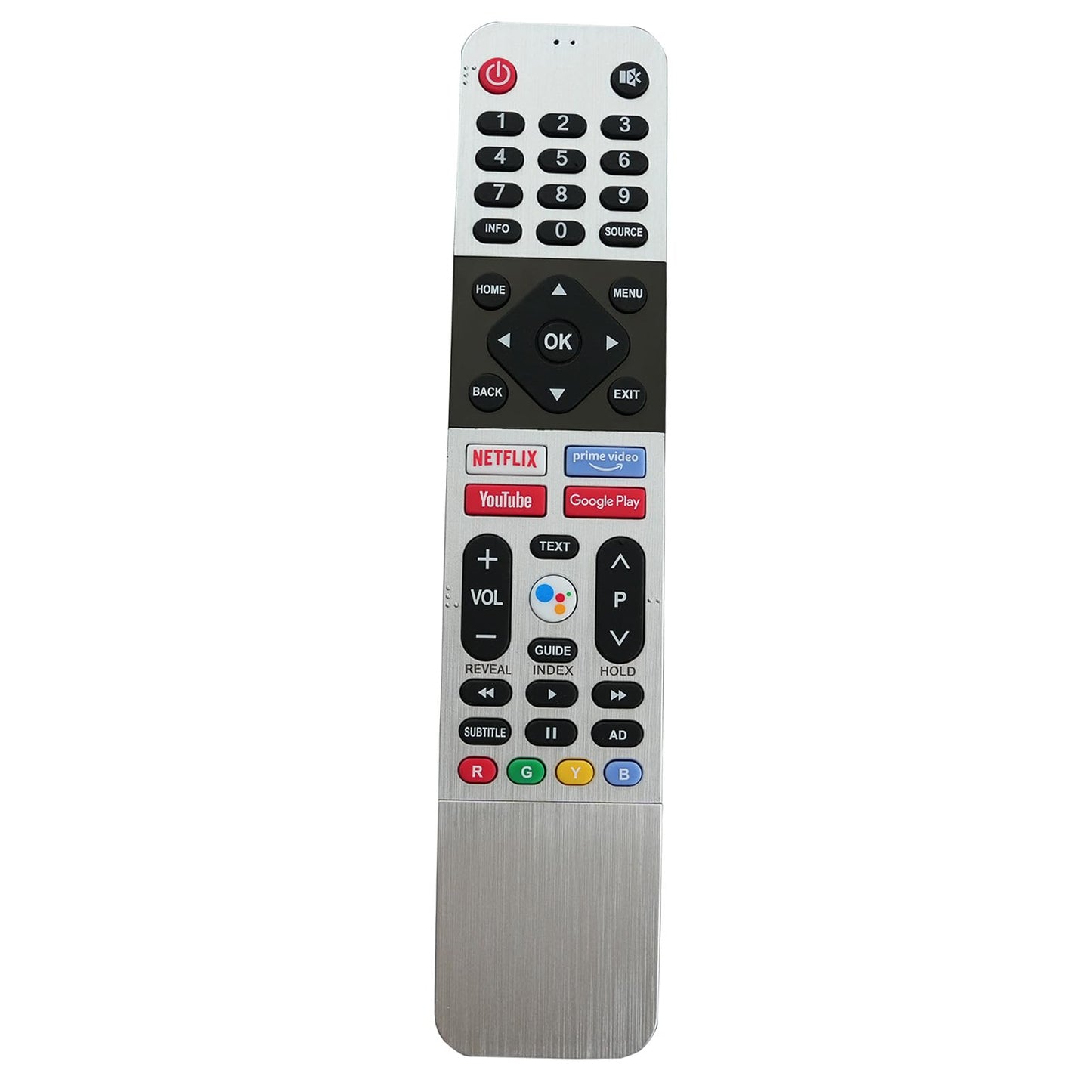 Replacement Smart TV Remote Control Compatible for Skyworth Android TV TB5000 UB5100 UB5500 539C-268920-W010 Televisions Controller