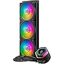 Cooler Master MasterLiquid 360 Ion Liquid Cooling System, 3 x 12 cm, 2400 rpm, Intel/AMDN, Black