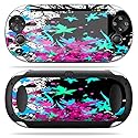 MightySkins Skin Compatible with PS Vita PSVITA Playstation Vita Portable wrap Sticker Skins Leaf Splatter