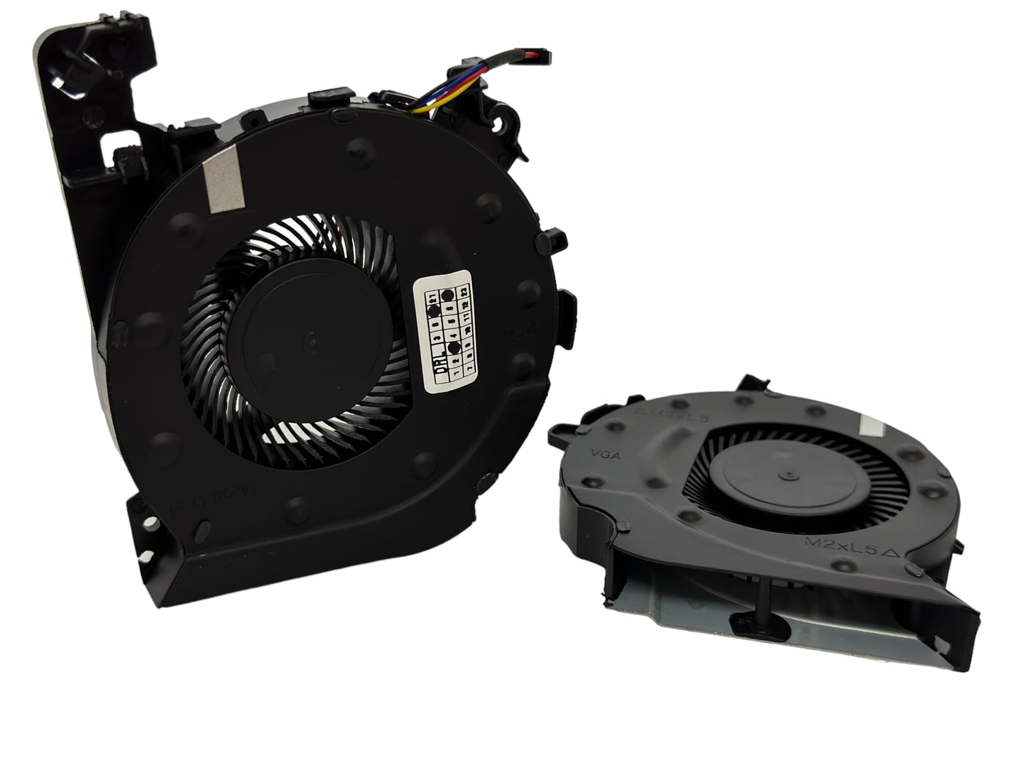 VoltaGuru New Laptop CPU + GPU Cooling Fans for HP Pavilion 15-CX, PN: L20334-001, L20335-001, DC28000KYF0, DC28000KZF0