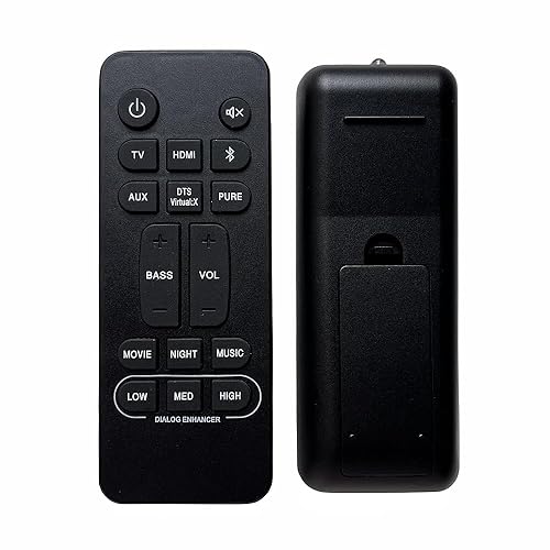 New Replace Remote Control for Denon DHT-S216H DHT-S316 RC-1242 RC-1251 DHT-S416 RC-1245 DHT-S517 Home Theater Soundbar Speaker