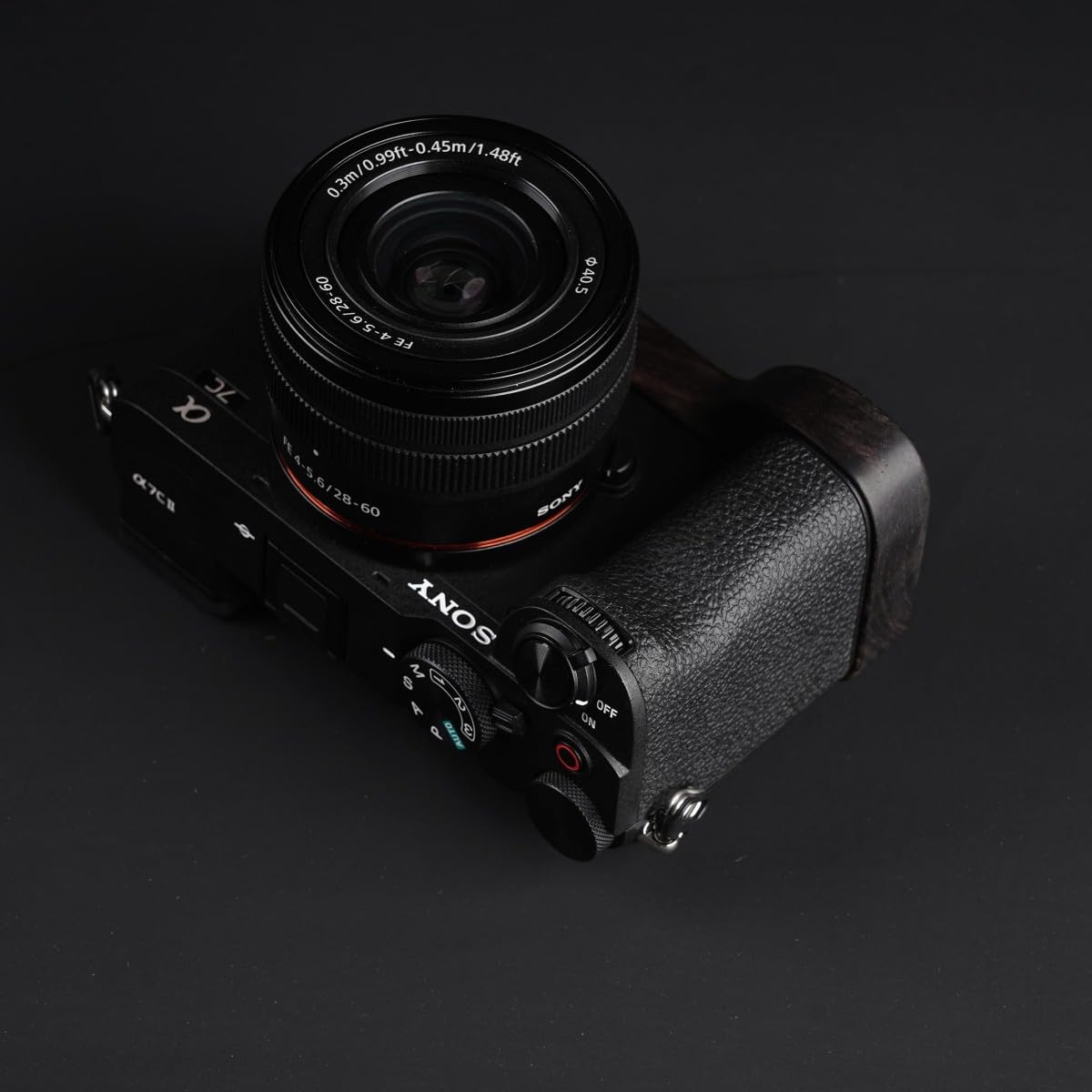 All Wood Wooden Camera Hand Grip Baseplate Base Protecter Handmade Light Weight for A7CII A7CR A7C II R