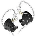 erjigo KZ ZSN PRO X Hybrid Banlance Armature with Dynamic in-Ear Earphone ERJIGO ZSNPROX 1BA+1DD HiFi Headset ZSNPRO X erabuds (Without Mic, Black)