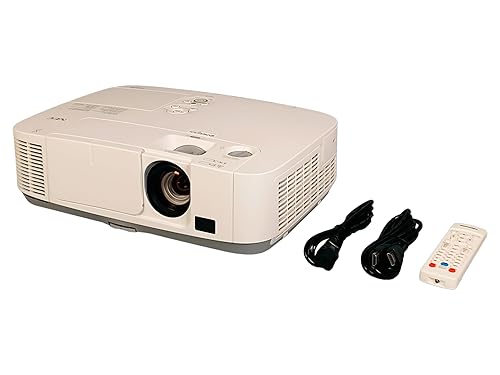 3LCD Projector HD 1080i HDMI Brightness 4000 Lumens for Gaming and Digital Signage Conference Meeting Office, Bundle HDMI Cable Power Cord Remote