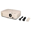 3LCD Projector HD 1080i HDMI Brightness 4000 Lumens for Gaming and Digital Signage Conference Meeting Office, Bundle HDMI Cable Power Cord Remote