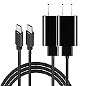 2 Pack USB Type C Charger for Kids Tablet Android 10 11 12 13 14, All-New Amazon Kindle Fire 7 8 10 Kids Pro Plus 2021 2022 2023, Paperwhite 11th 12th