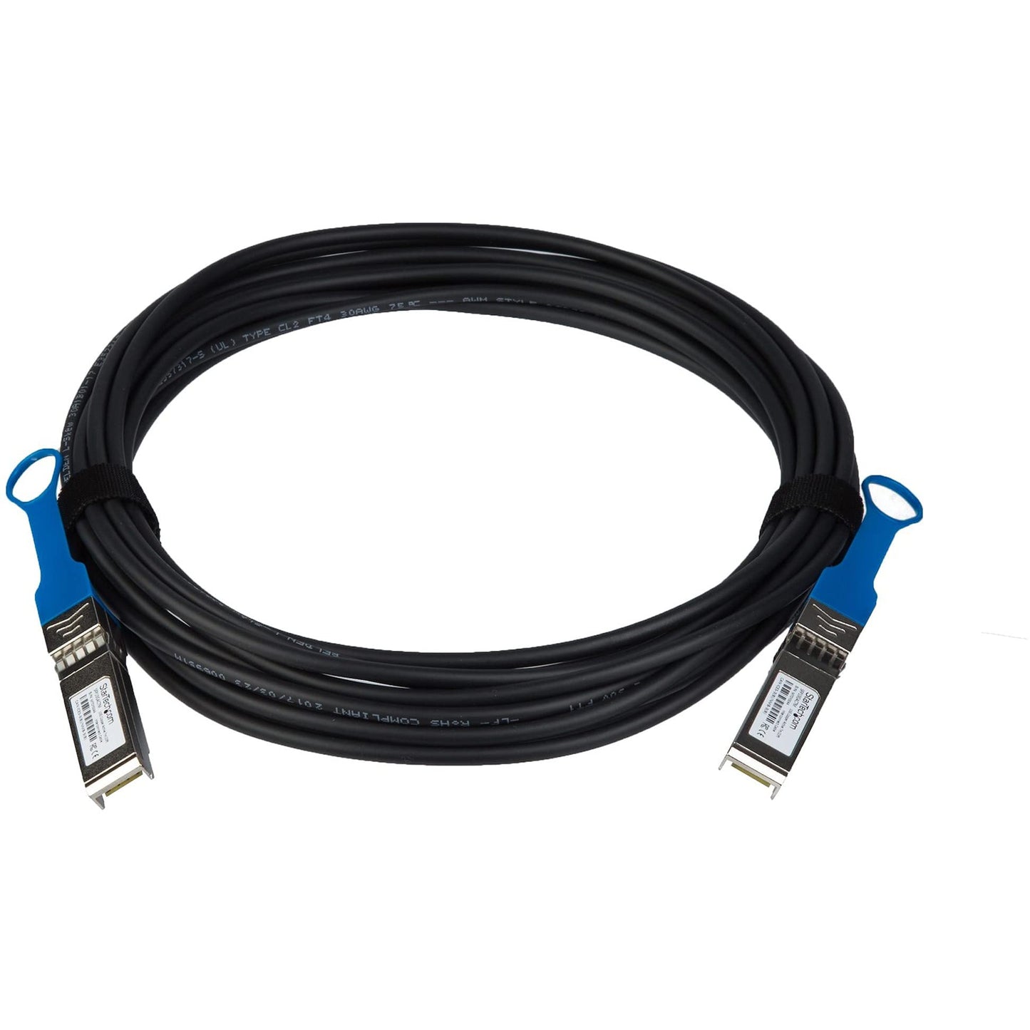 StarTech.com MSA Uncoded Compatible 7m 10G SFP+ to SFP+ Direct Attach Breakout Cable Twinax - 10 GbE SFP+ Copper DAC 10 Gbps Low Power Active