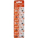 10 x Maxell LR41 AG3 192 Alkaline 1.5V Batteries