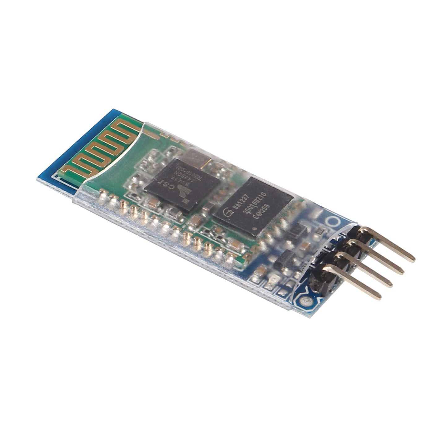 ACEIRMC 10pcs HC-06 RS232 4 Pin Wireless Bluetooth Serial RF Transceiver Module Bi-Directional Serial Channel Slave Mode for Arduino