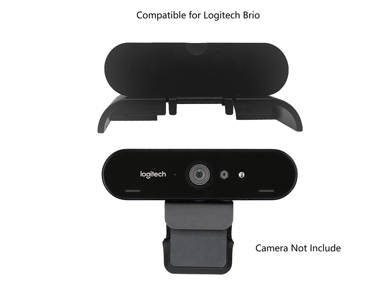 MoimTech Webcam Cover Compatible with Logitech Brio 4K Webcam, Camera Lens Privacy Webcam Covers for Logi Brio hd 4K Pro