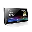Pioneer DMH-130BT 6.8" Resistive Touchscreen, Double Din - Bluetooth, Backup Camera, USB, FLAC, AM/FM Radio, Short Chassis, 50W x 4 Output, Steering