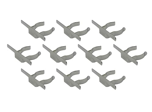 Creative Hobbies Metal Mounting Bracket for Night Light Shade - Clips onto Night Light Module Base - Pack of 10