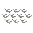 Creative Hobbies Metal Mounting Bracket for Night Light Shade - Clips onto Night Light Module Base - Pack of 10