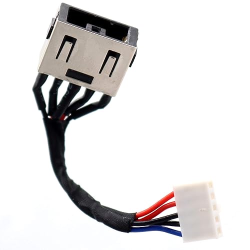 Deal4GO DC Power Jack Cable Charging Harness Wire for Lenovo IdeaPad Y40-70 Y40-80 Y40-70AT Y40-70AM DC30100R700 DC30100R800