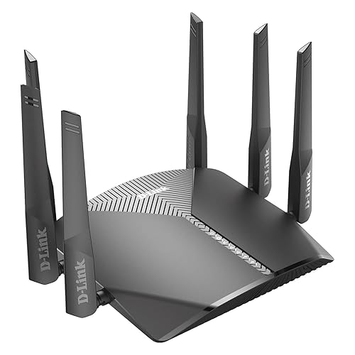 D-Link WiFi Router AC3000 Mesh Smart Internet Network Voice Control, MU-MIMO Tri Band Gigabit Gaming Mesh (DIR-3040-US)