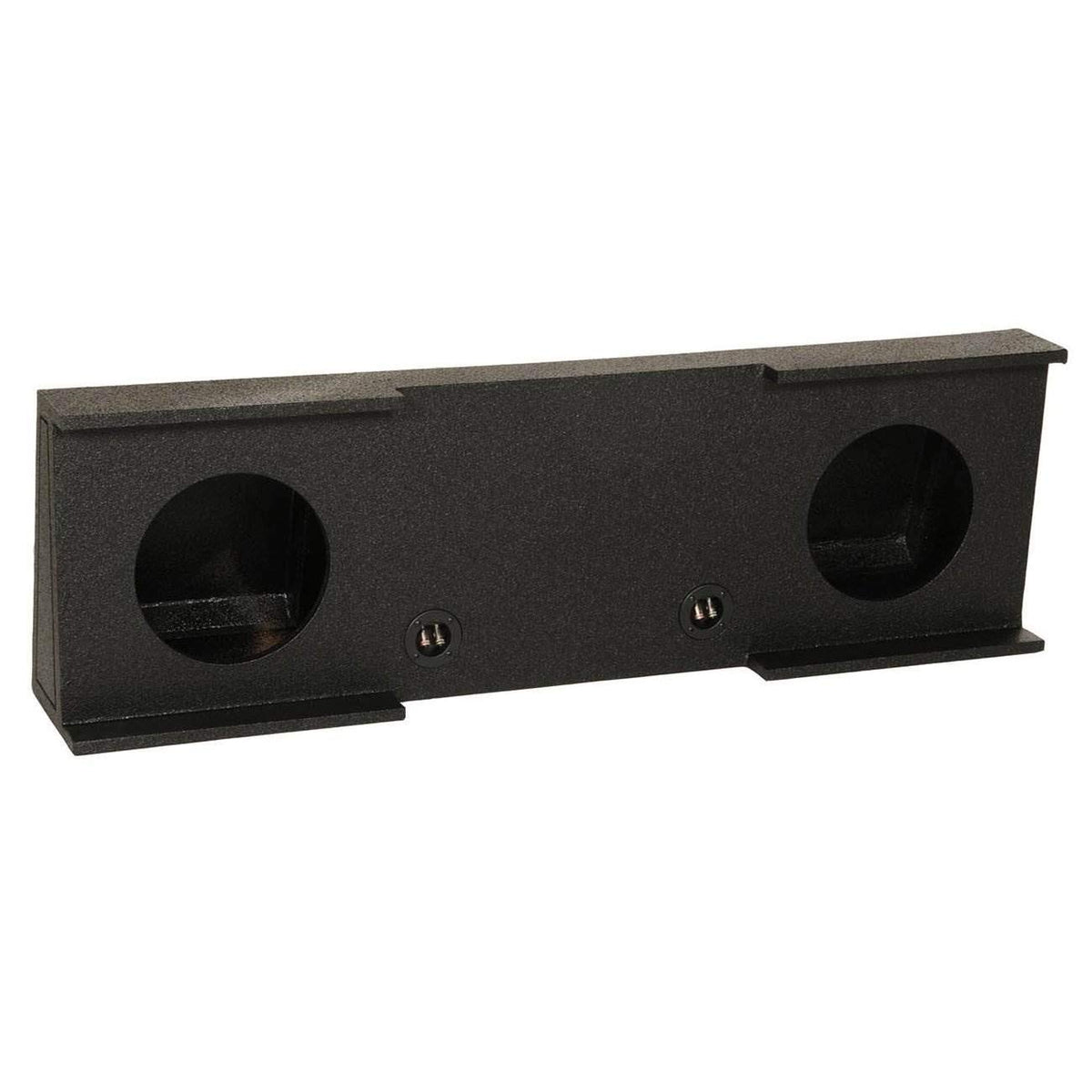 QPower QBGMC10-2007-4DR Dual 10-Inch Underseat Downfire Subwoofer Box