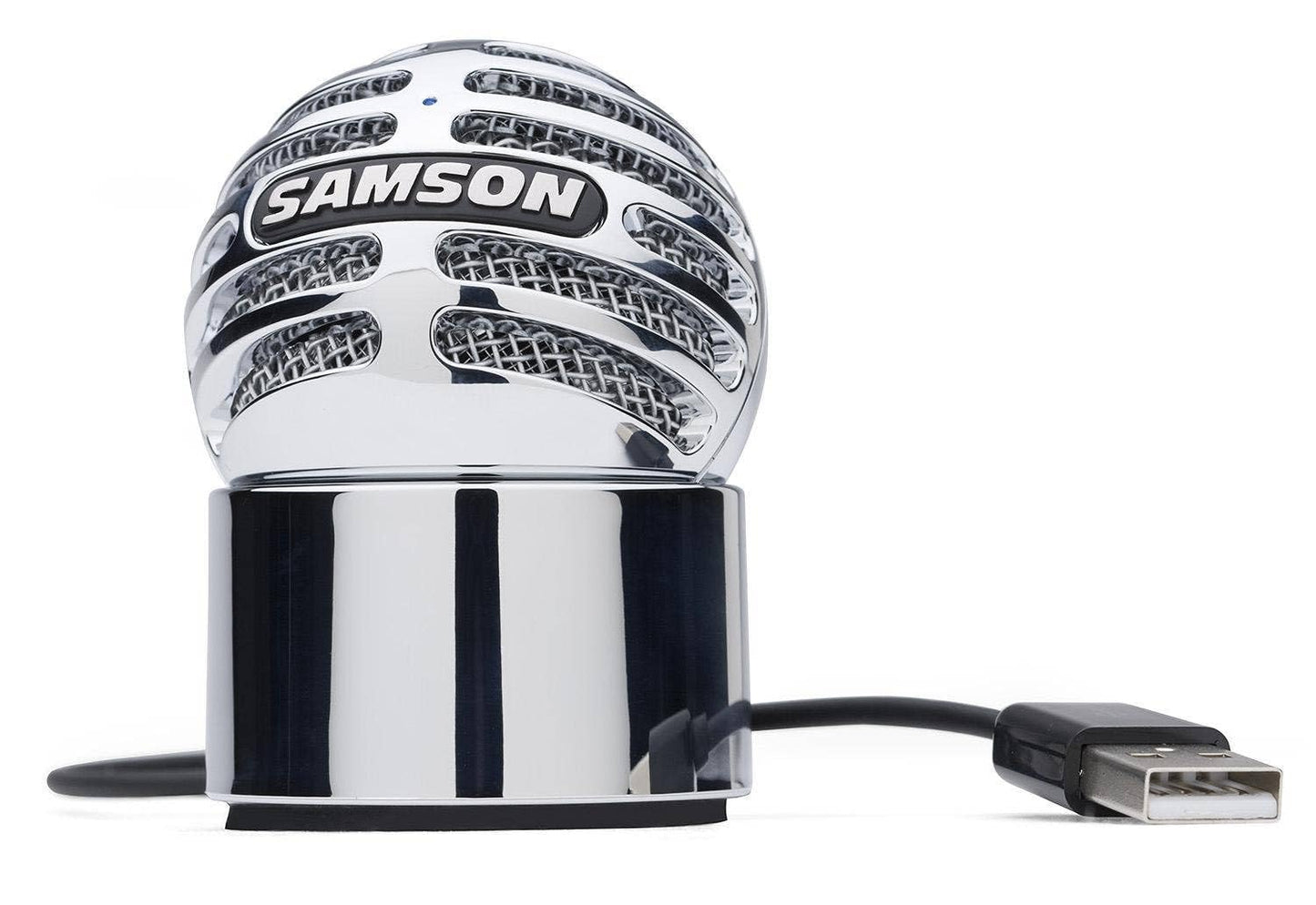 Samson Meteorite Ultra-Portable USB Condenser Microphone for Laptop - Plug & Play Mic for Zoom, Skype, YouTube & Working from Home - Magnetic Base &