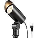 SUNVIE 30W Outdoor LED Spotlight 120V Waterproof Landscape Spotlights 3000LM Ultra Bright Spot Lights Outdoor 3000K Warm White Landscape Lights with 6