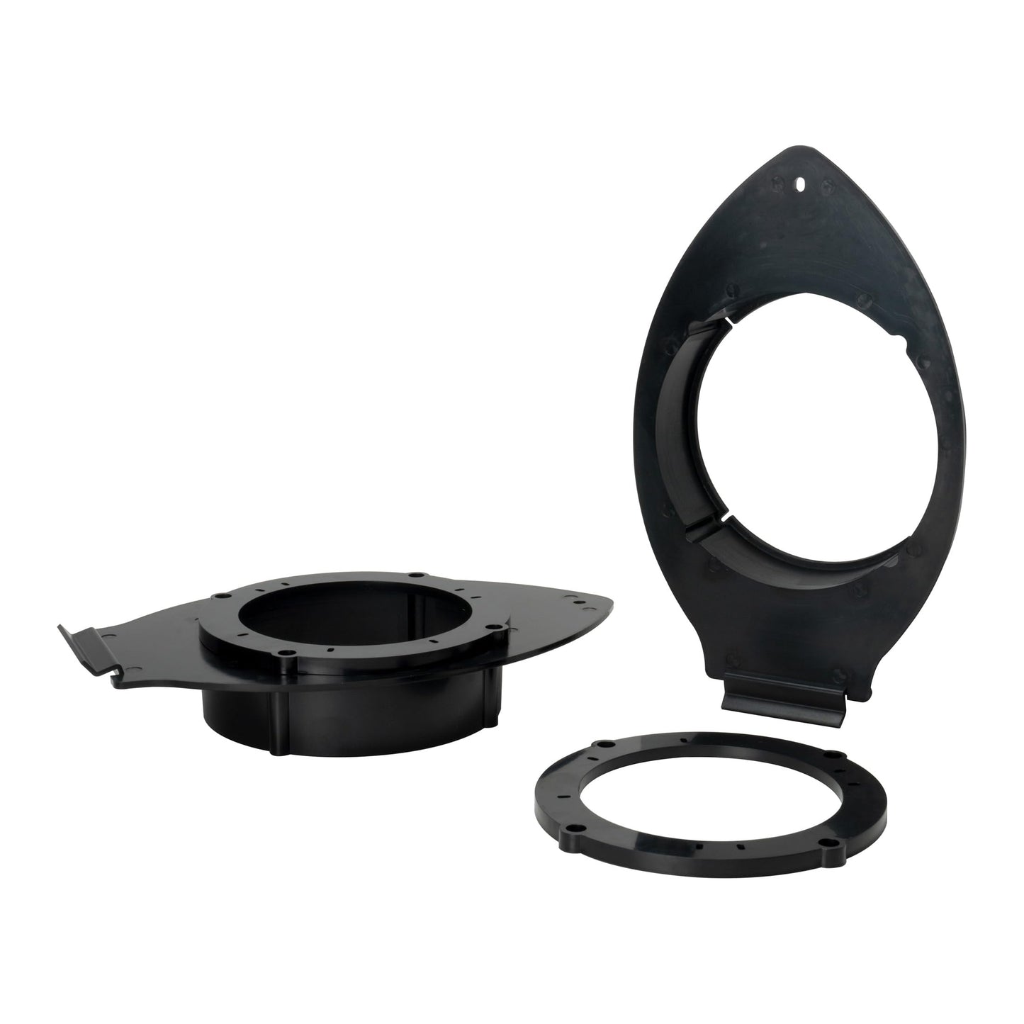 Scosche SAGMSV656 6.5-6.75” Speaker Adapters Compatible with Select 2014-2021 GM Trucks and SUVs - Adapter Brackets for 6 1/2" to 6 3/4" Car Speakers