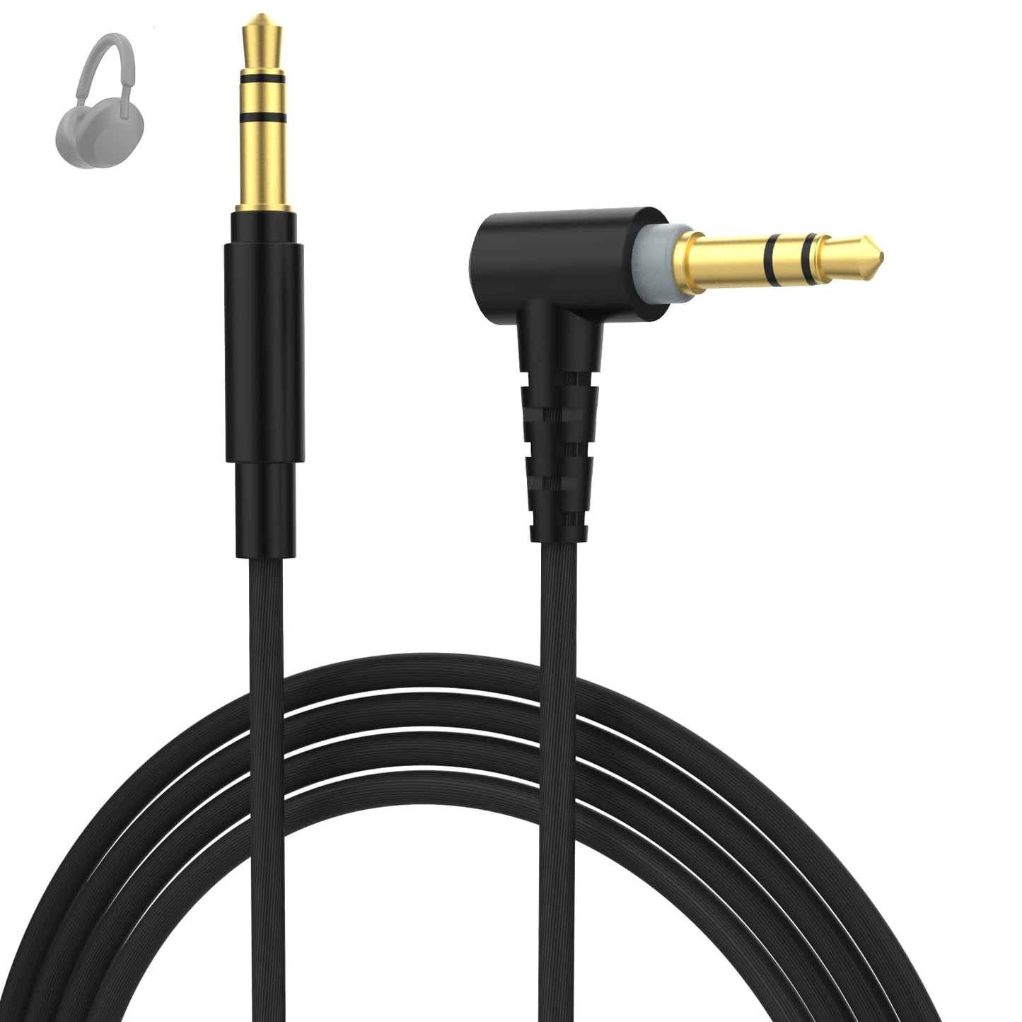 Zosvoses WH-1000XM5 Cable Compatible with Sony WH-1000XM6 WH-1000XM5 WH-1000XM4 WH-1000XM3 WH-1000XM2 MDR-1A MDR-100ABN MDR-1000X MDR-XB950BT…