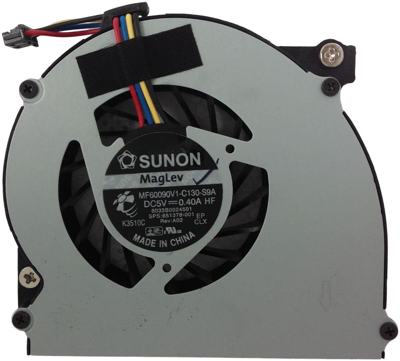 wangpeng Replacement Laptop CPU Fan for HP Elitebook 2560 2560P
