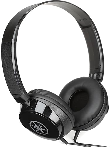 Yamaha HPH-50B Compact Closed-Back Headphones, Black