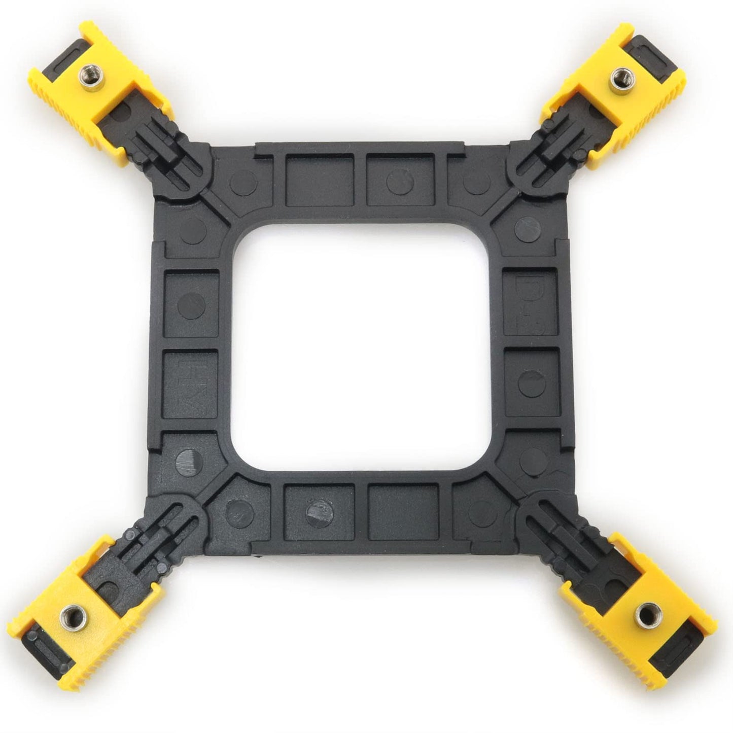 MEETOOT 2pcs CPU Fan Radiator Fastener Base Bracket Backplate CPU Heatsink Mounting Base Radiator Holder