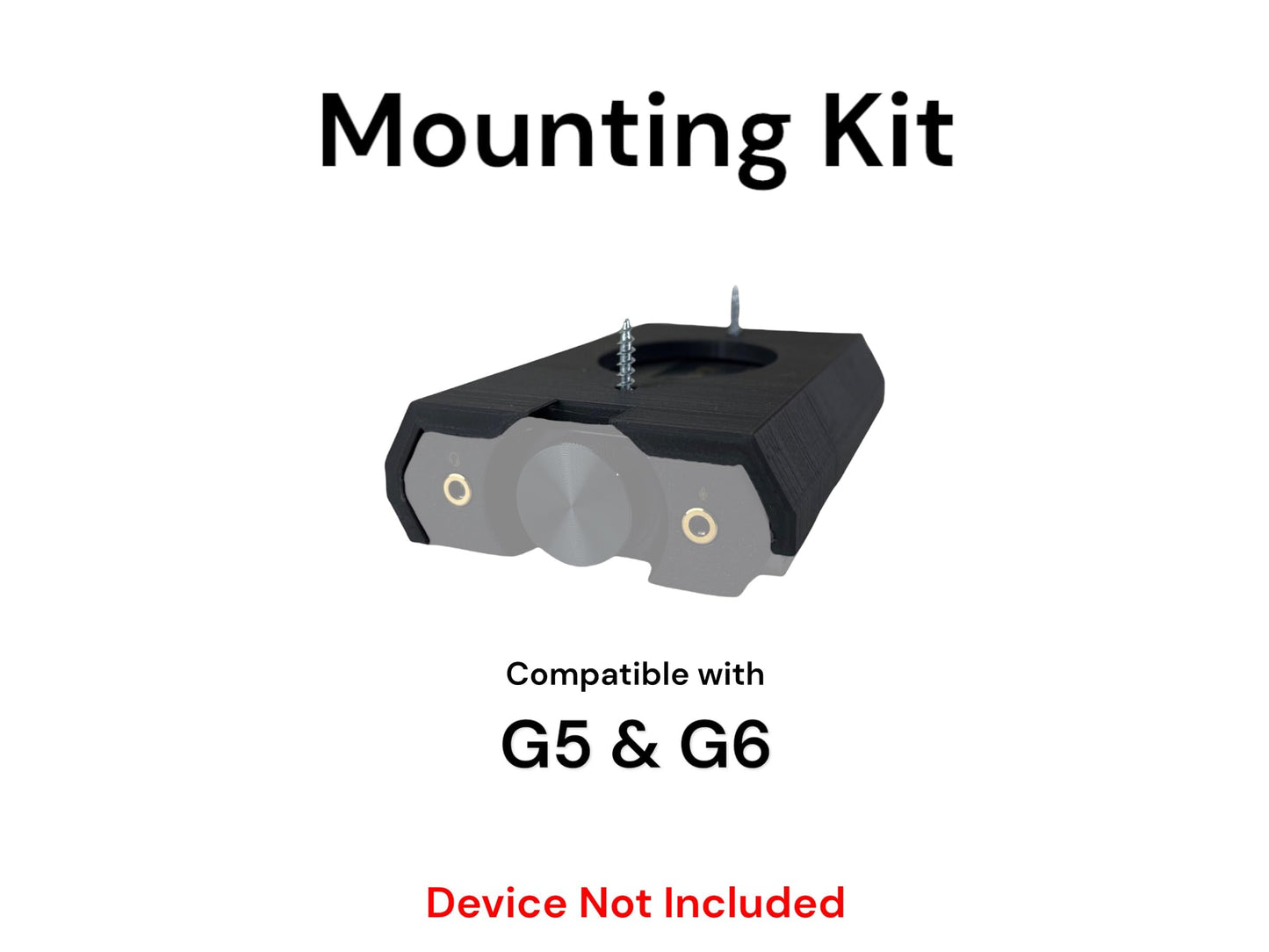 Iron Prints Desk Mount Kit for Soundblaster G5 & G6 - Under Desk Brackets with Secure Fit - Mounting Accessories for Gaming and Audio Setup