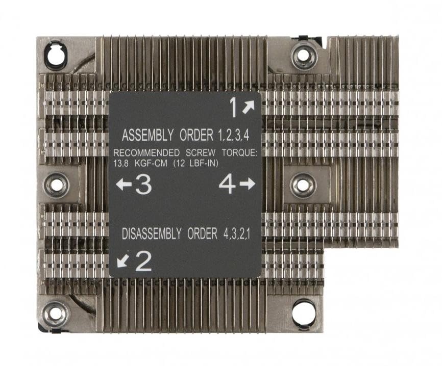 Supermicro SNK-P0067PD LGA 3647-0 1U X11 Purley Platform CPU Heat Sink