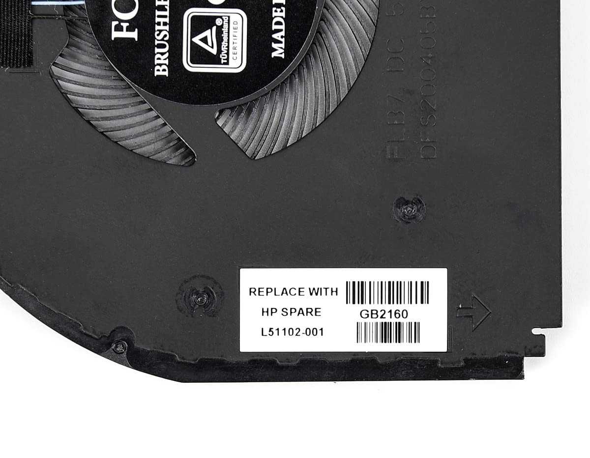 CPU Cooling Fan for HP Pavilion X360 14m-dh 14-dh 15-dq Series, hp 14m-dh1003dx 14m-dh0001dx 14m-dh0003dx 14-dh1036tx 14-dh1035tx 15-dq0953cl