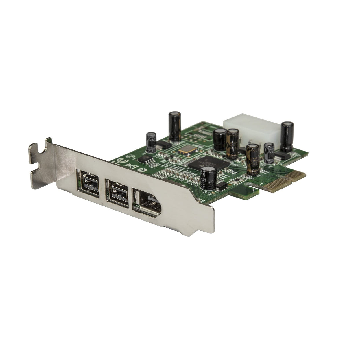 StarTech 3-Port 2b 1a Low Profile 1394 PCI FireWire Card, TAA (PEX1394B3LP)