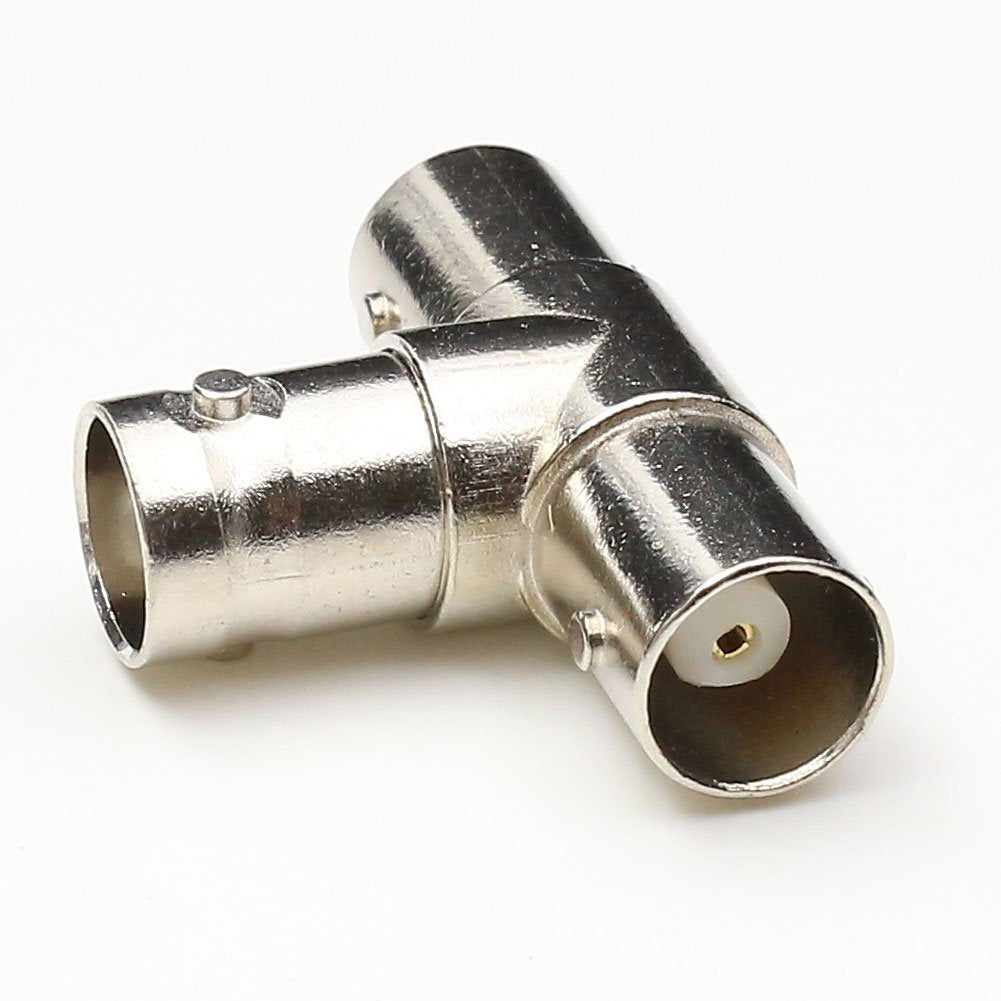 ANHAN BNC Splitter - BNC Tee Coax Adapter RF Coaxial Adapter - 2 Way Female Splitter