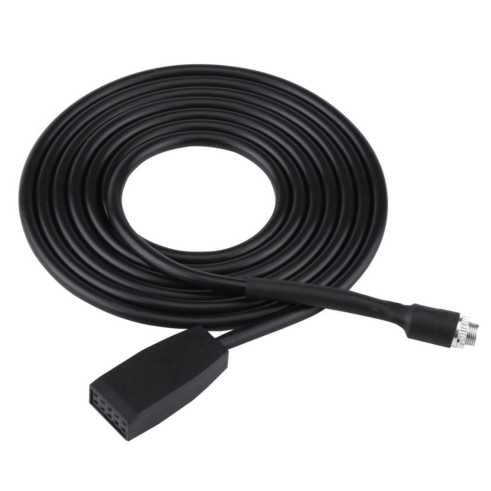 Keenso E46 Aux Cable, 3.5mm Female Jack Aux Cable for 325i Coupe Sedan 320i 320ci 320cic 323i 323ci 325i 325ci 325cic 328i 328ci 328cic
