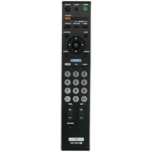 RM-YD014 Replace Remote Control for Sony Bravia TV KDL-52V4100 KDL-42V4100 KDL-40XBR5
