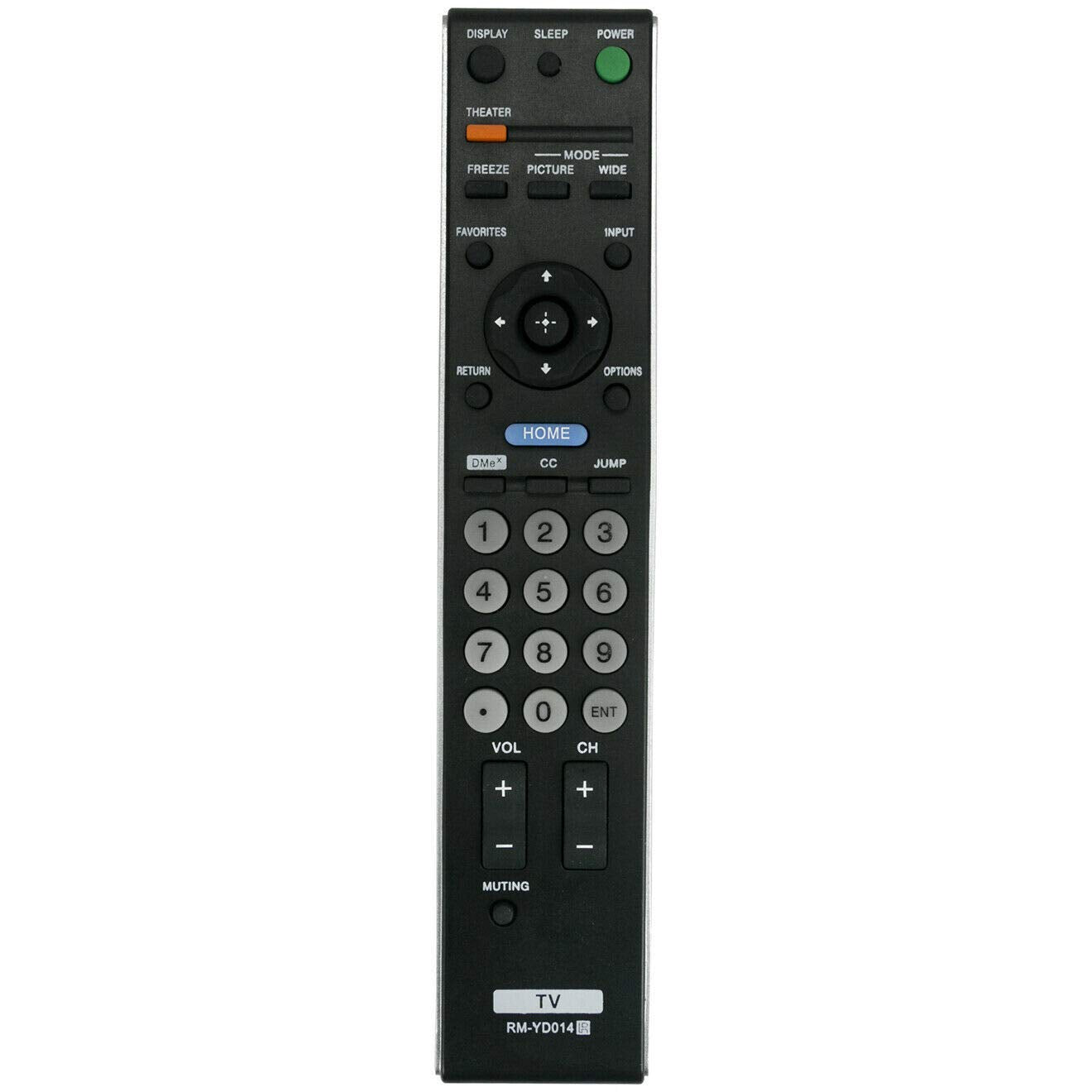 RM-YD014 Replace Remote Control for Sony Bravia TV KDL-52V4100 KDL-42V4100 KDL-40XBR5