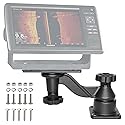 OUBULU Fish Finder Mount with Heavy Duty Swing Arm for Fishfinders & Chartplotters Marine Electronic with 5" to 12" Screens, Compatible with Garmin