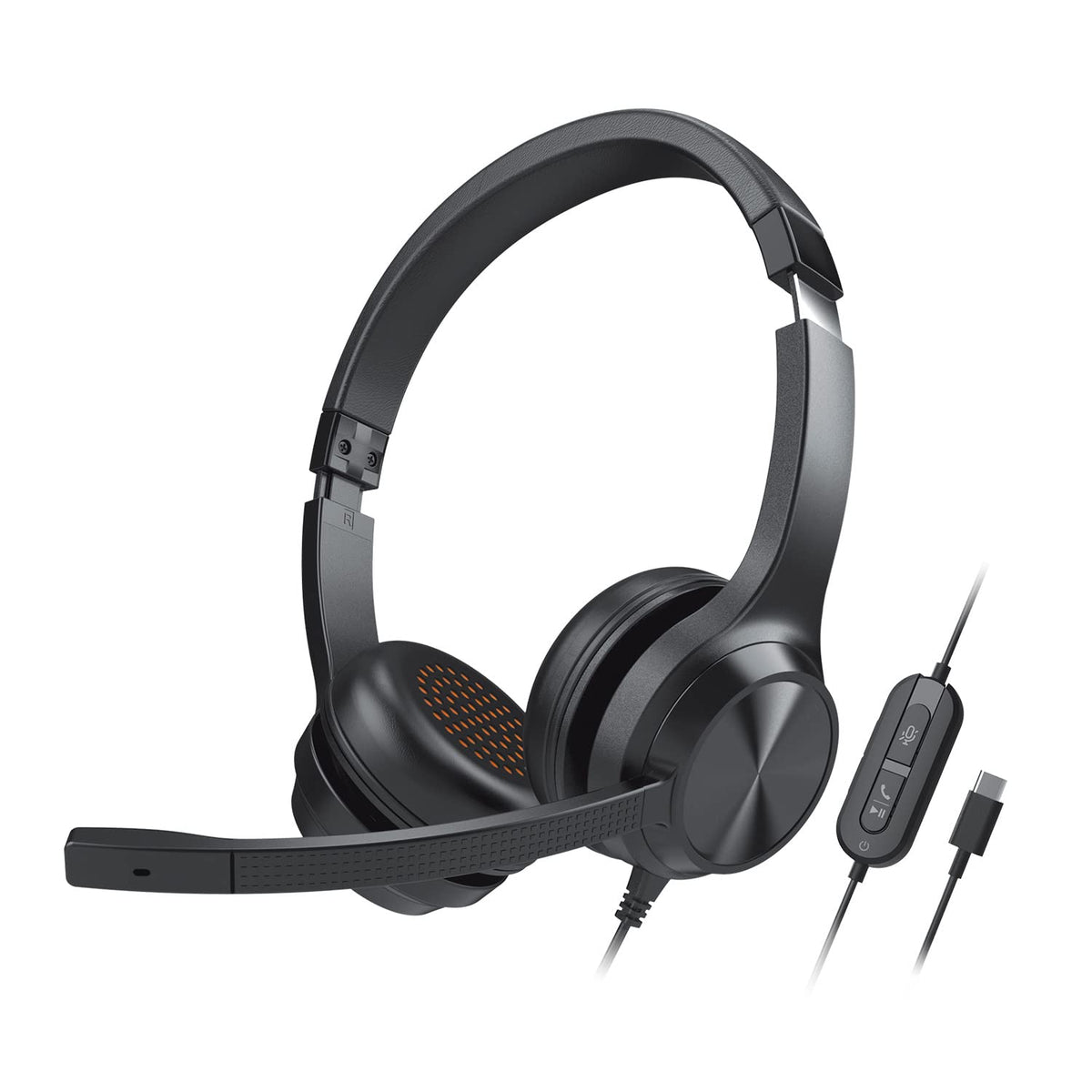 Creative Chat USB On-Ear Headset with Noise-Cancelling Mic and SmartComms