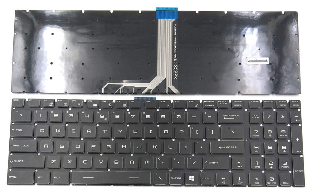 LPH New Replacement Keyboard for MSI GE63 Raider RGB 8RE 8RF GE73 Raider 8RE 8RF