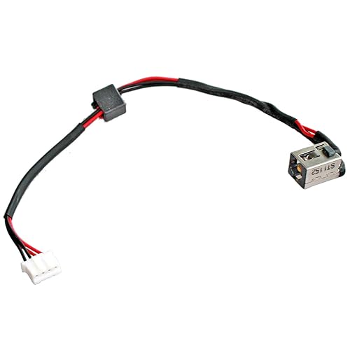 GinTai DC Power Jack with Cable Socket Plug Charging Port Replacement for Lenovo IdeaPad P500 P500-5934 P500-59345704 P500-59RF0015 P500-59347559