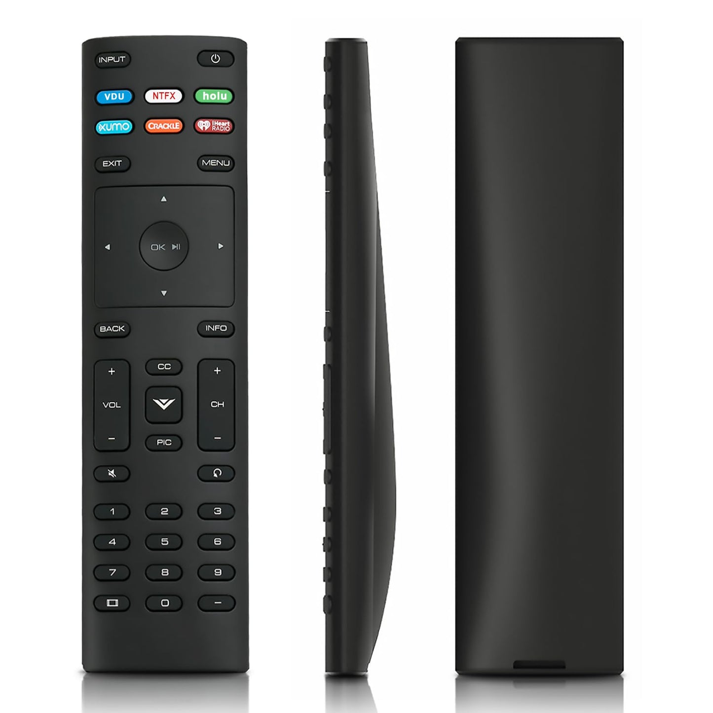 XRT136 Universal TV Remote Control for Vizio Smart TV D24f-F1 D32f-F1 D43f-F1 D50f-F1 P75-E1 E43-E2 E50-E1 E50x-E1 E55-E1 E55-E2 E60-E3 E65-E0 E65-E1