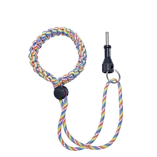 Rigrig Aluminum Alloy Thumbscrew with Waterproof Action Camera Wrist Strap for GoPro Hero, DJI Osmo Action, Insta360