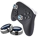 Epindon Cap-Con for Nintendo Switch 2 Pro Controller, Blue&Black, 2-PACK