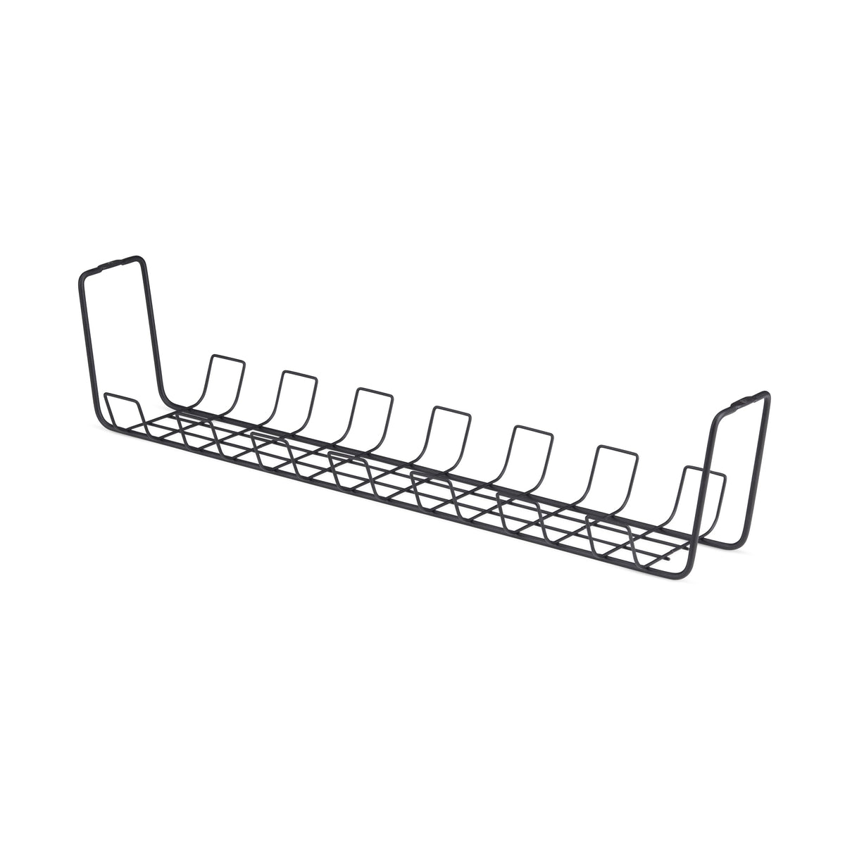 StarTech Under Desk Cable Management Tray, Black (S1MB-Desk-Cable-Tray)