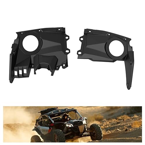 Kiwi Master Front Dash Speaker Mount Panel for 2017-2026 Can Am Maverick X3/ Max Accessories 6.5 inch Speaker Pods Enclosure