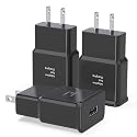 Fast Charging Block for Samsung Android USB Wall Charger Plug Adapter Compatible with Samsung Galaxy S24/ S23 S22/ S21/ S20/ S10/ S10e/ S9 Plus/ S8
