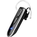YW YUWISS Bluetooth Earpiece for Cell Phone with Mic Wireless in Ear Earbud Headphones Car Headset with 50 Hours Noise Canceling Hands Free Calling
